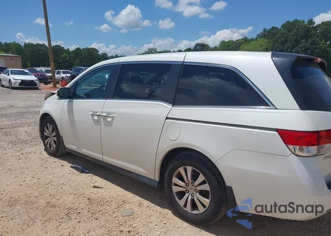 2017 Honda Odyssey Se z USA, uszkodzony, nr VIN 5FNRL5H33HB022761